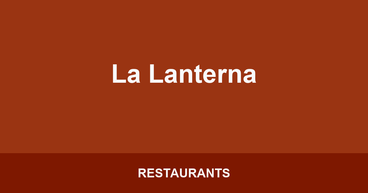 La Lanterna