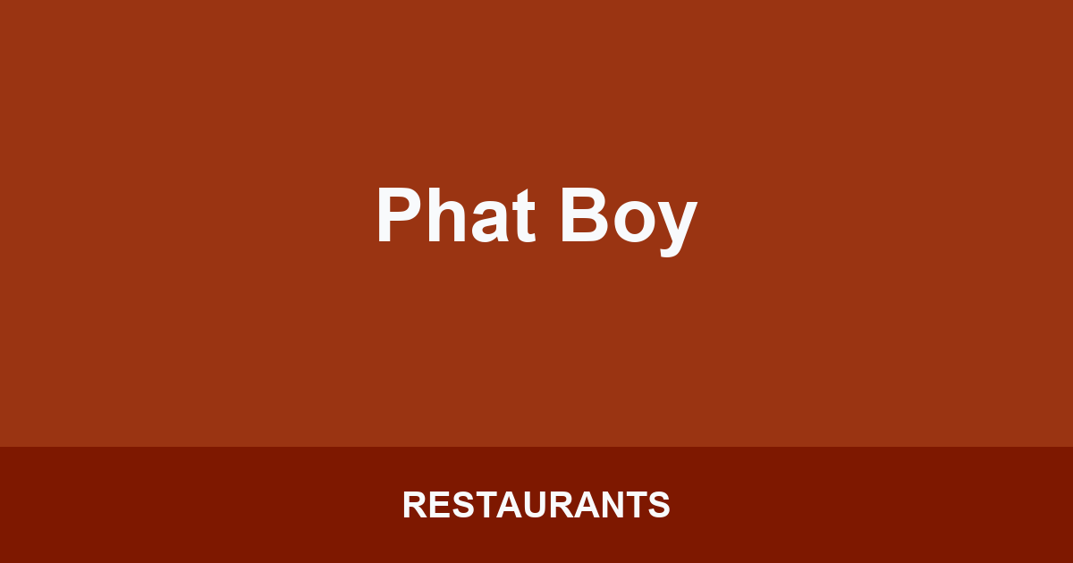 Phat Boy