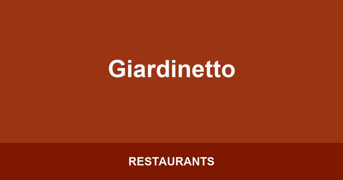 Giardinetto