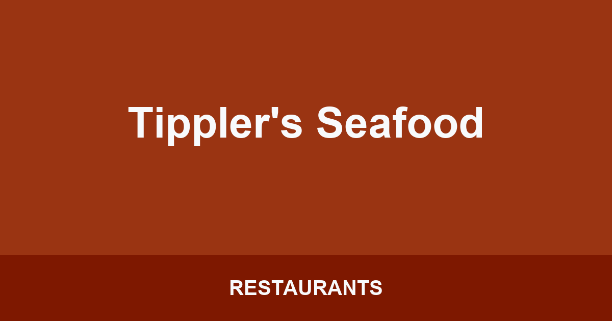 Tippler's Seafood
