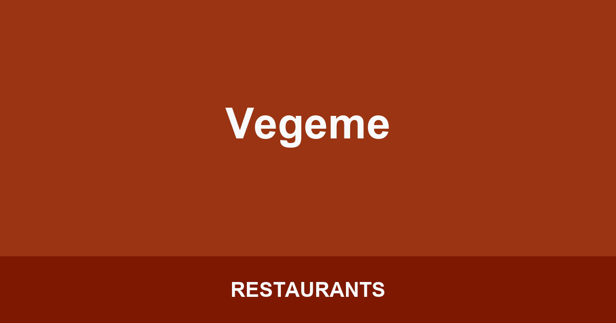 Vegeme