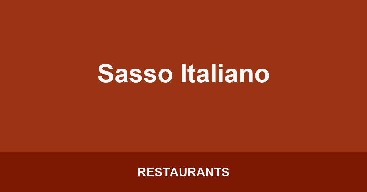 Sasso Italiano