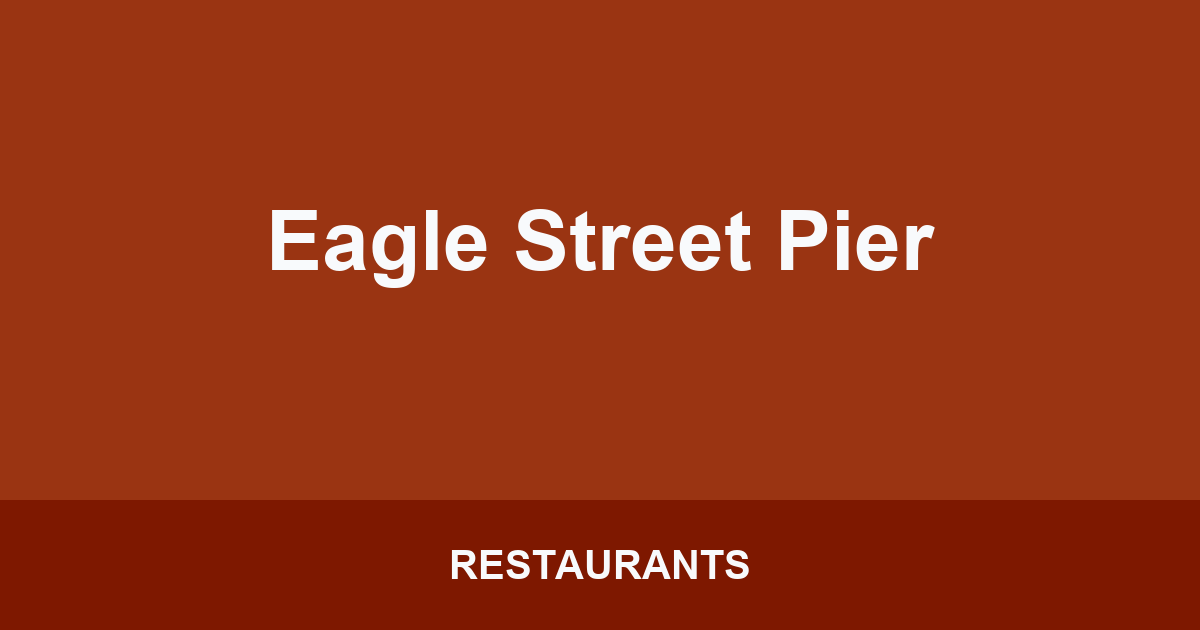 Eagle Street Pier