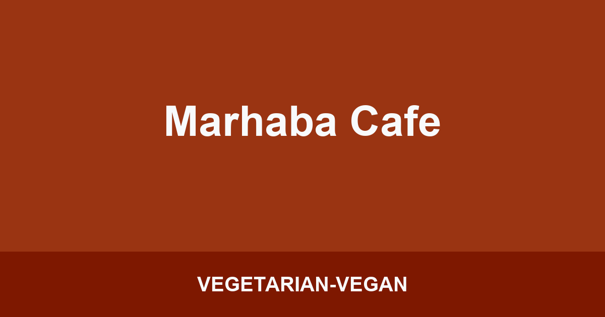 Marhaba Cafe