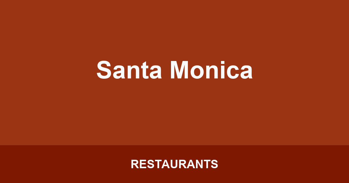 Santa Monica