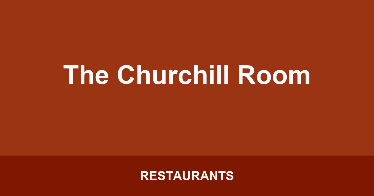 The Churchill Room
