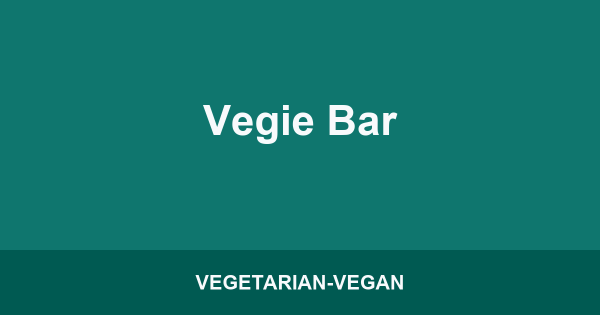 Vegie Bar