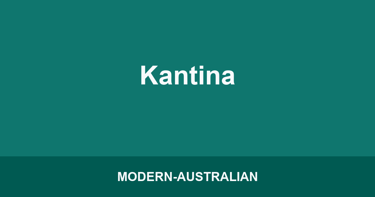 Kantina