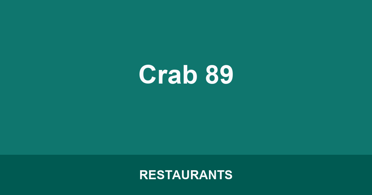 Crab 89