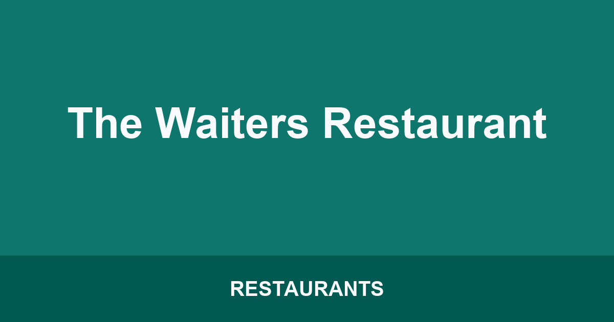 The Waiters Restaurant