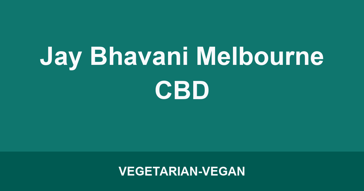 Jay Bhavani Melbourne CBD
