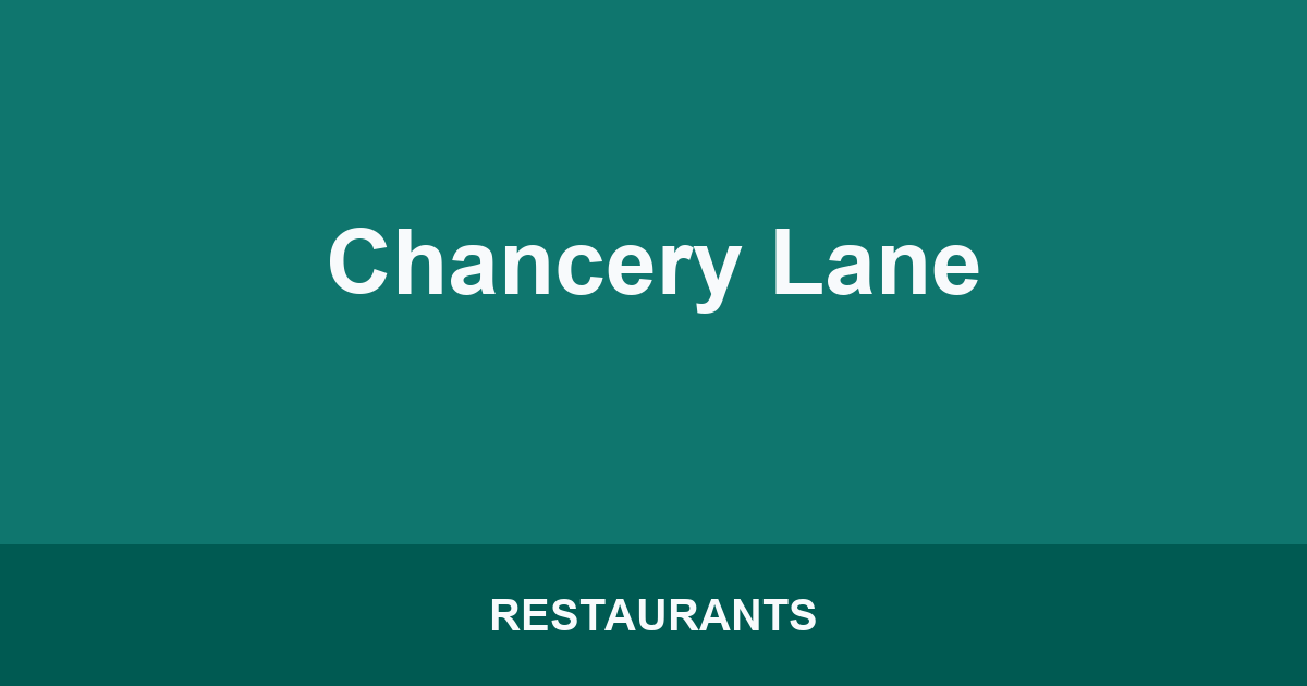 Chancery Lane