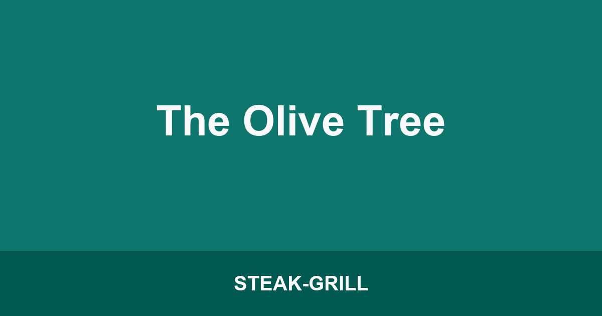 The Olive Tree