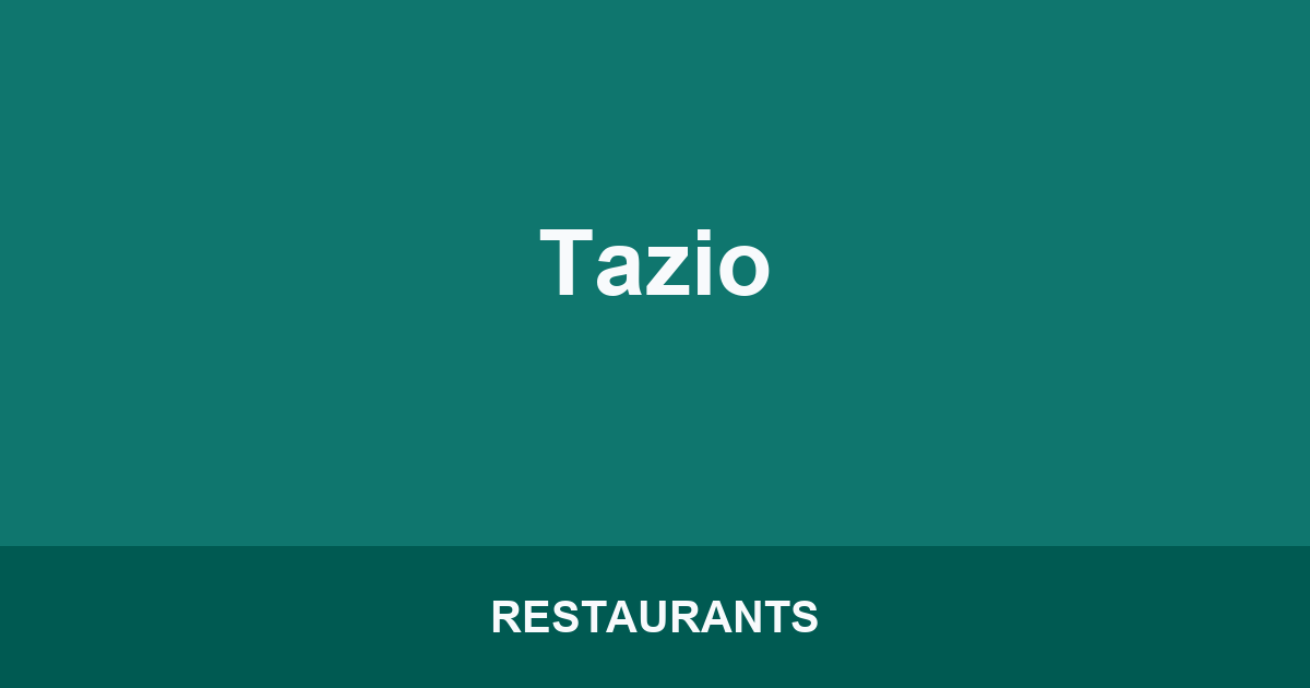 Tazio