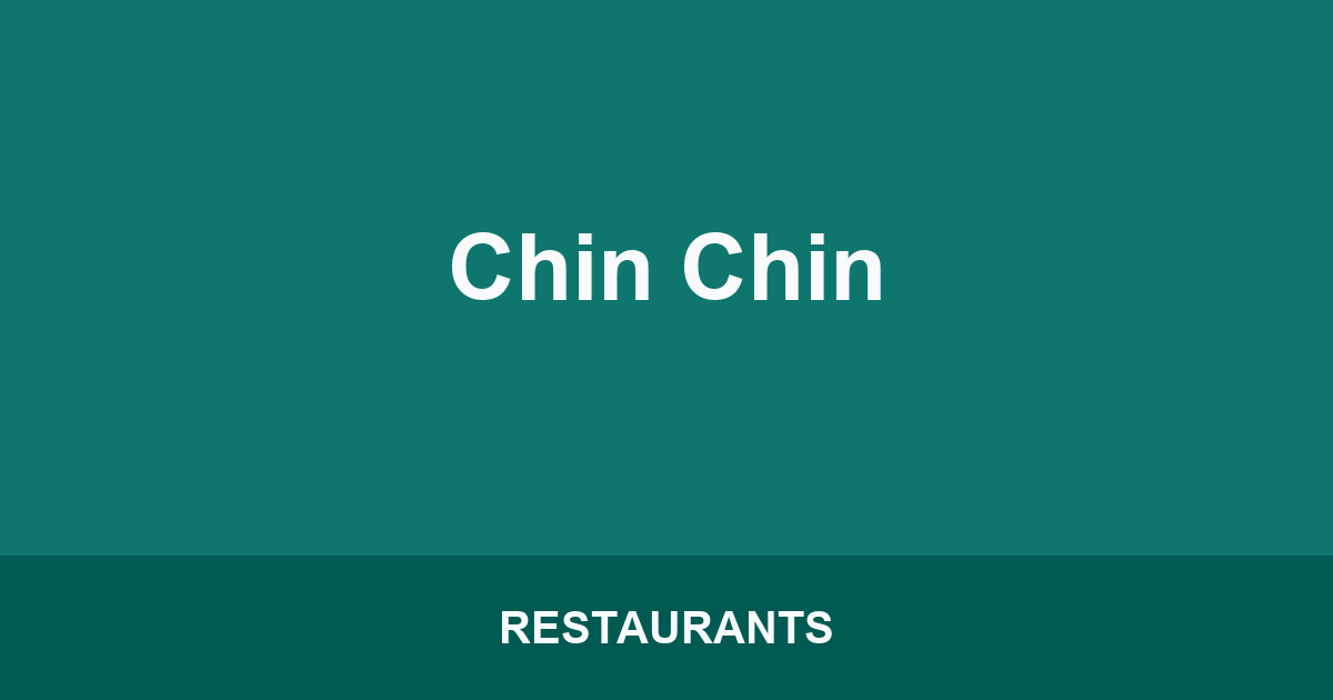 Chin Chin