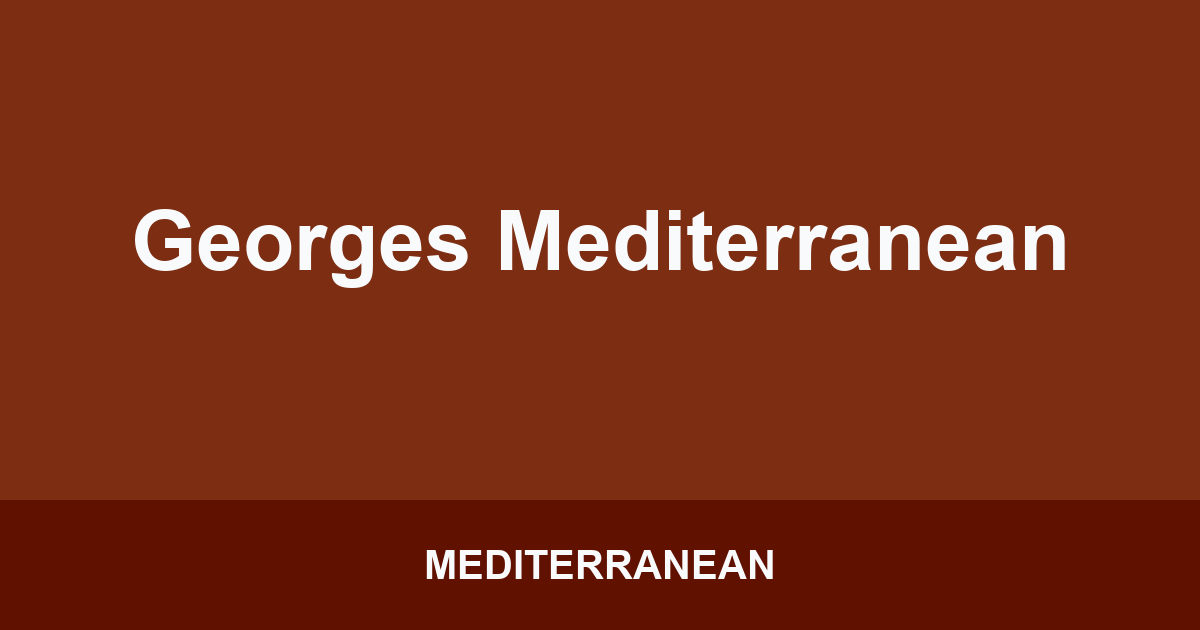 Georges Mediterranean
