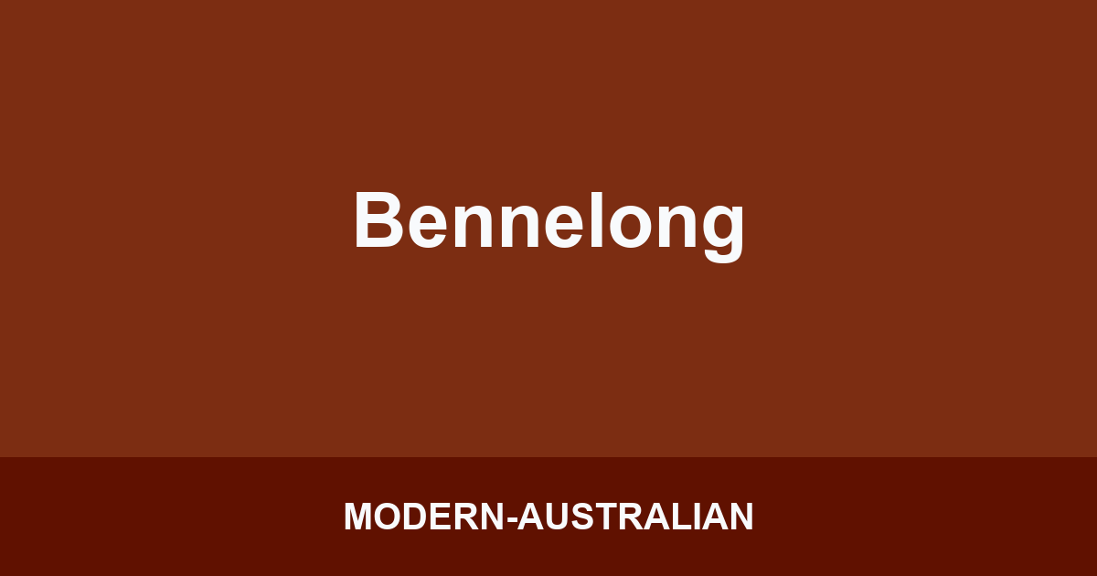 Bennelong