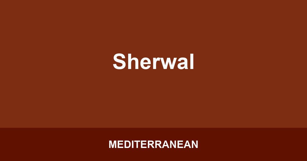 Sherwal