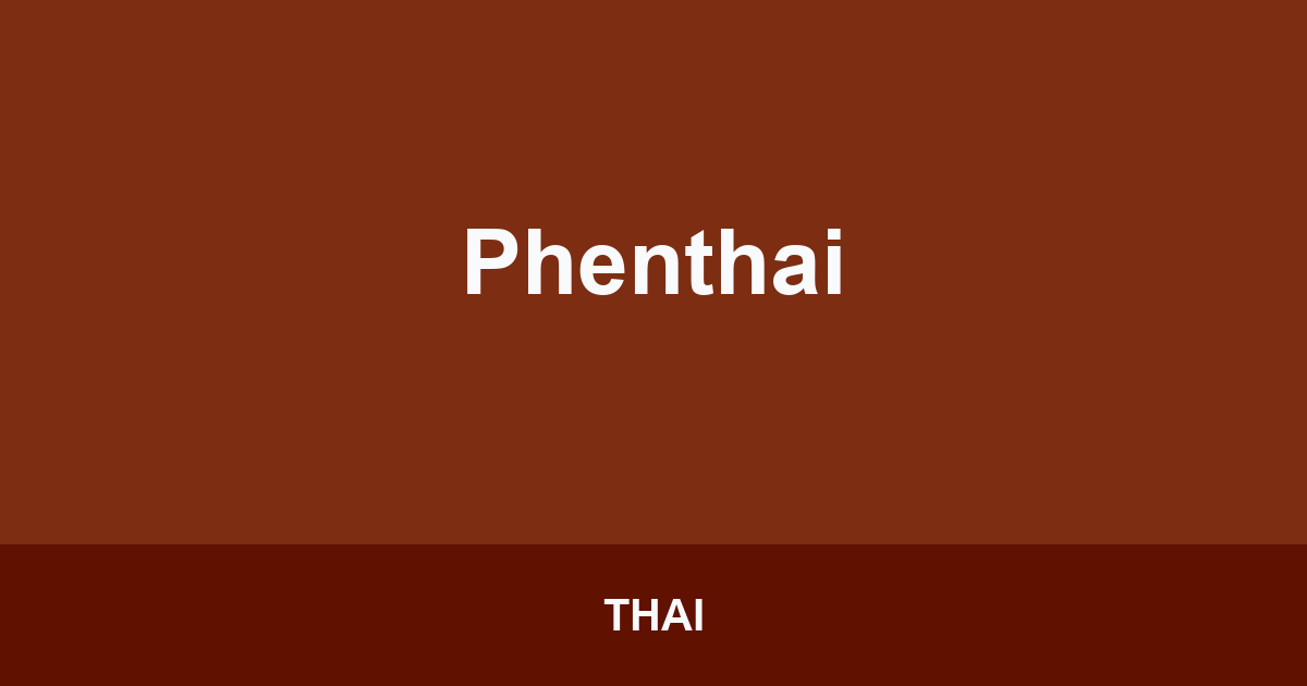 Phenthai