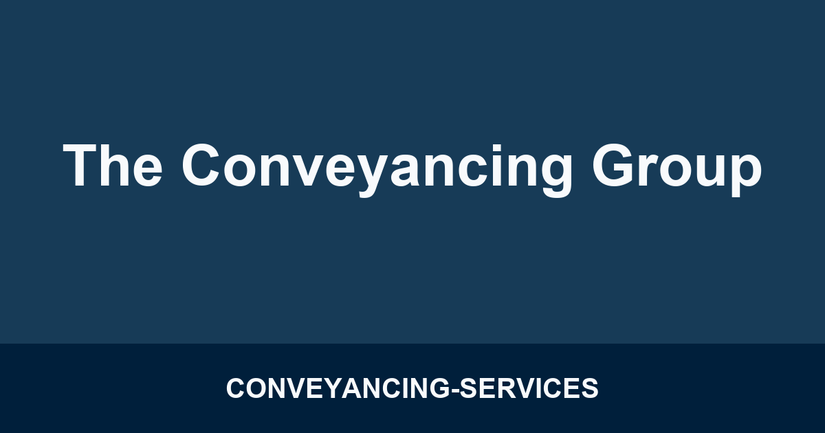 The Conveyancing Group