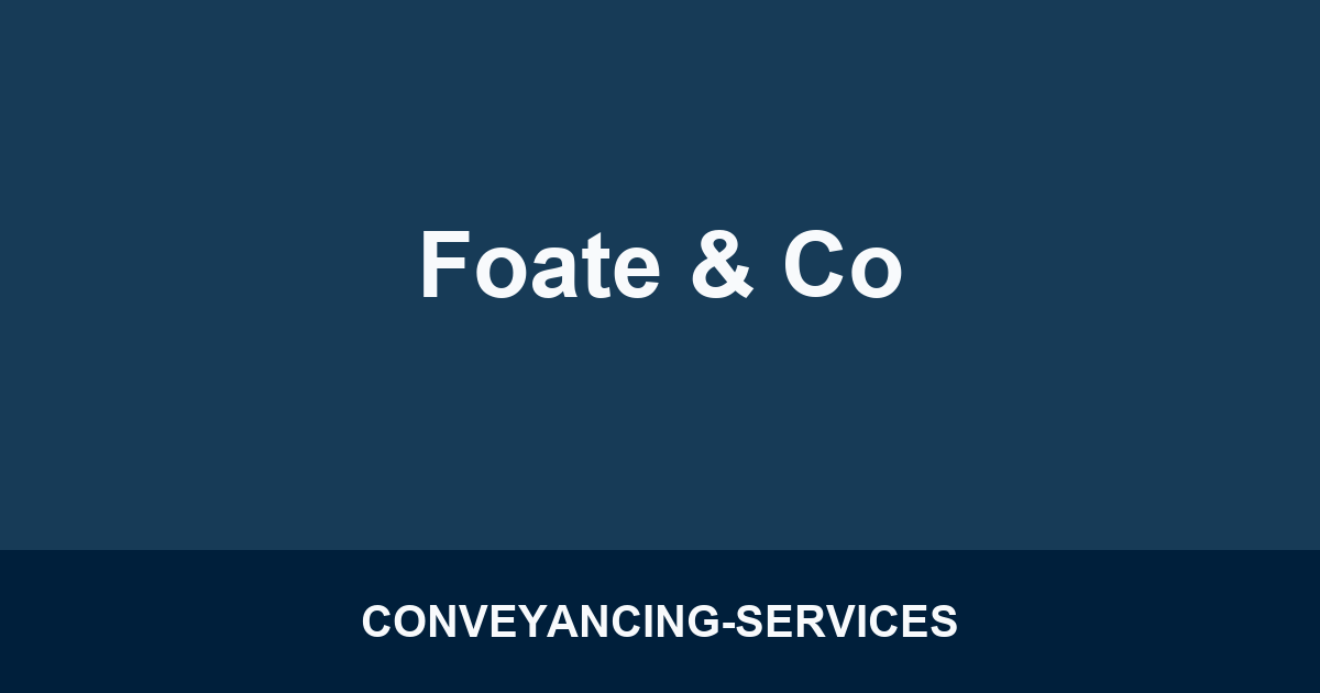 Foate & Co
