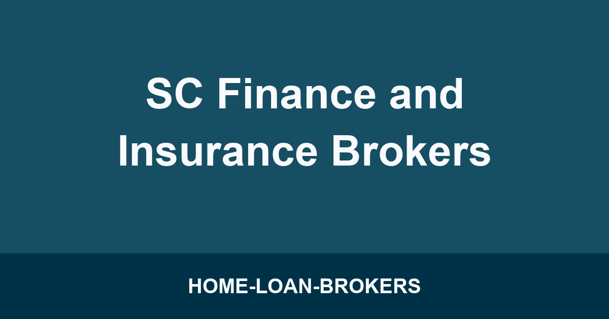 SC Finance and Insurance Brokers
