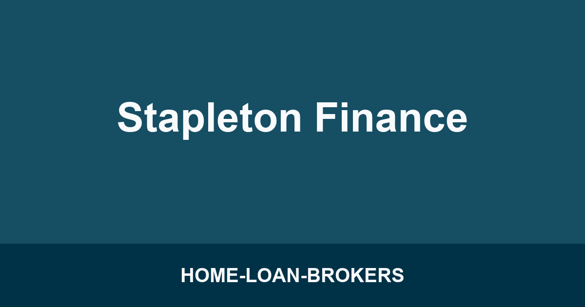 Stapleton Finance