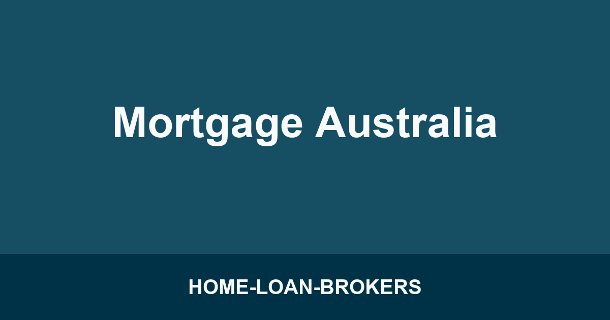 Mortgage Australia