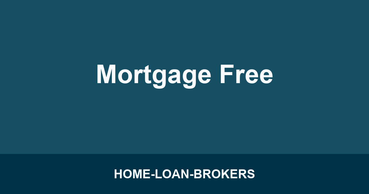 Mortgage Free