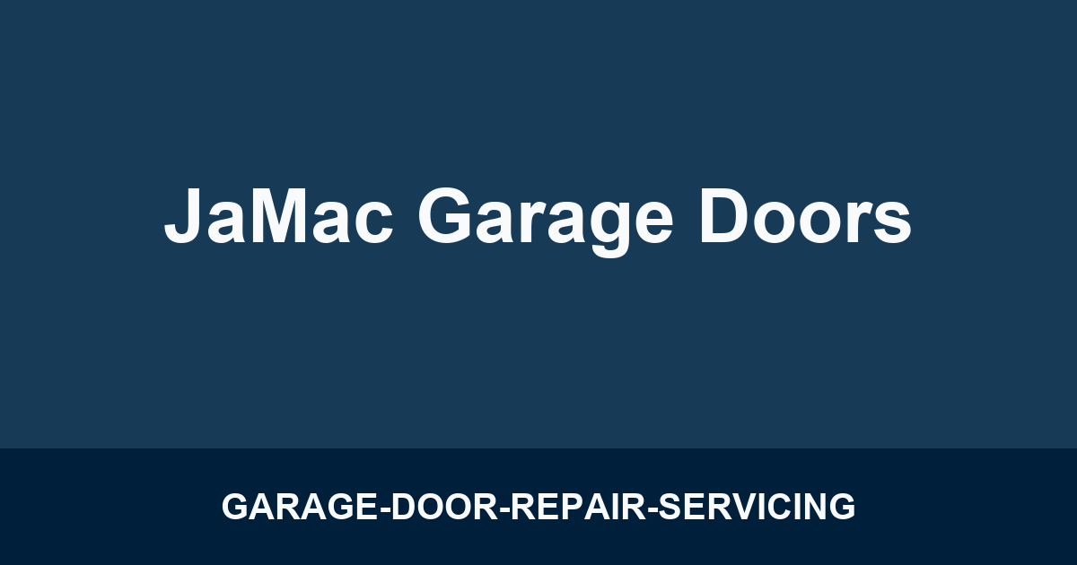 JaMac Garage Doors