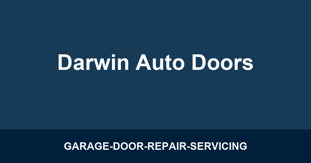 Darwin Auto Doors