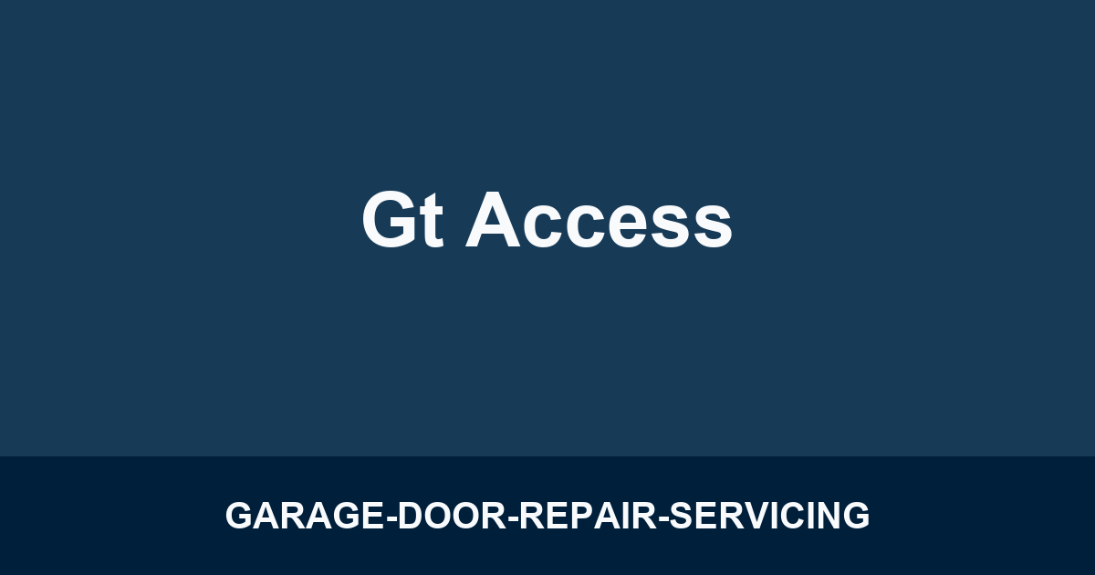 Gt Access