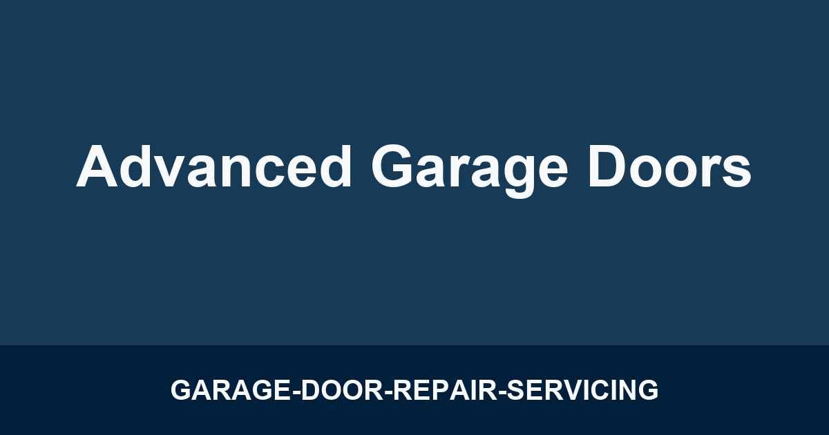 Advanced Garage Doors