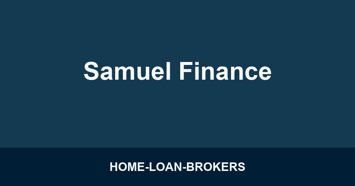 Samuel Finance