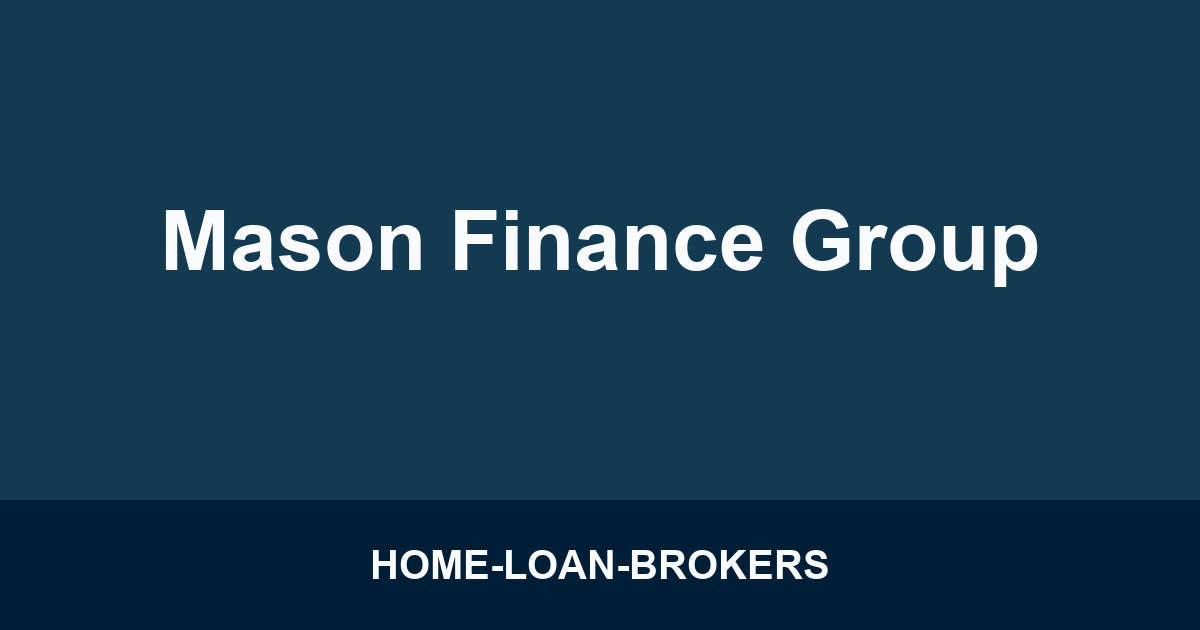Mason Finance Group