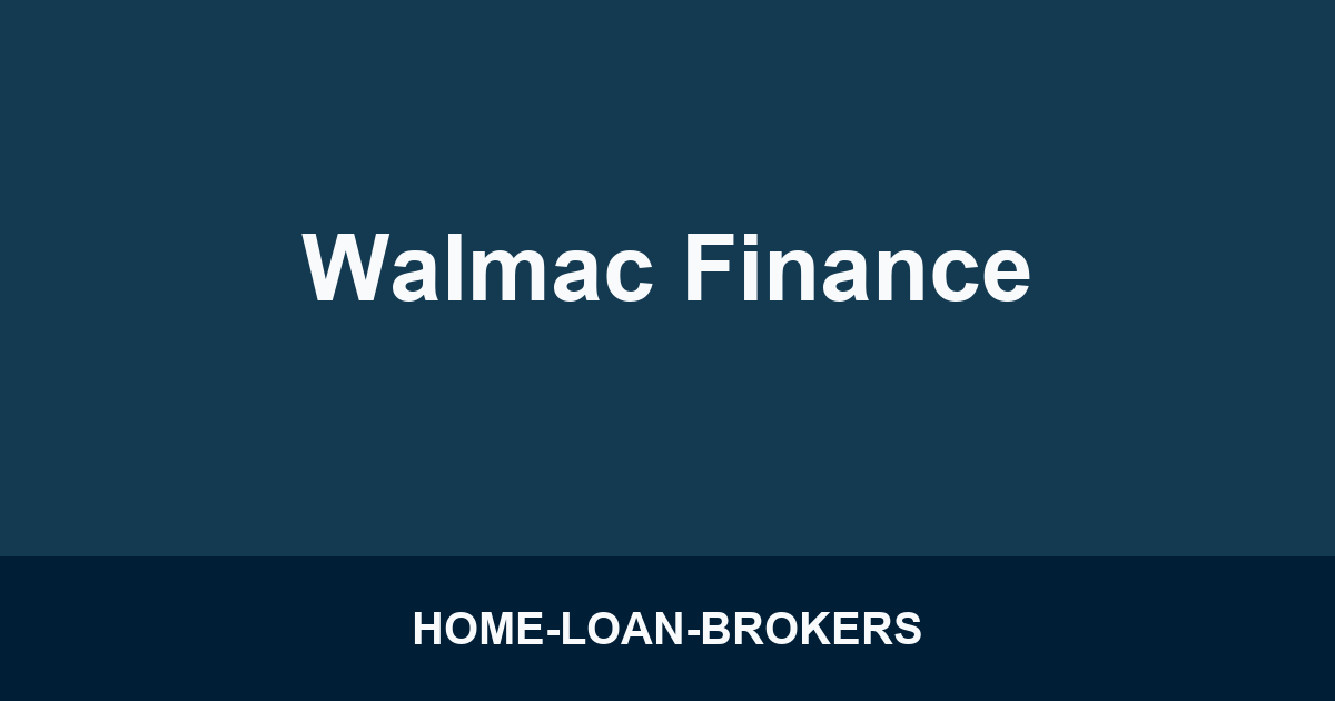 Walmac Finance