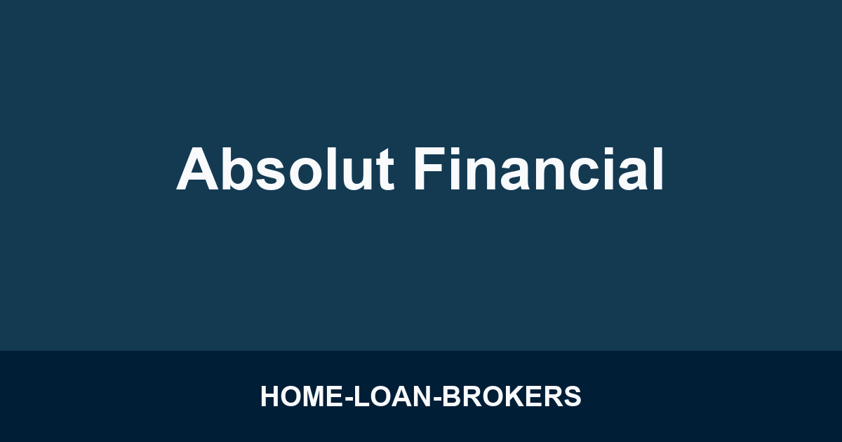 Absolut Financial