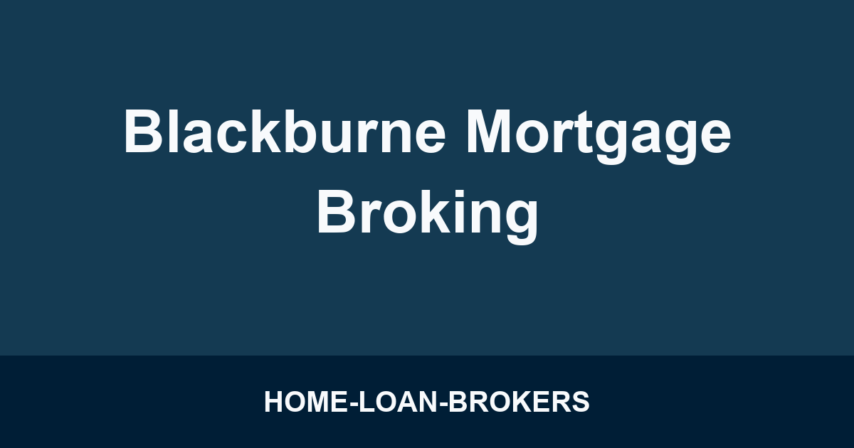 Blackburne Mortgage Broking