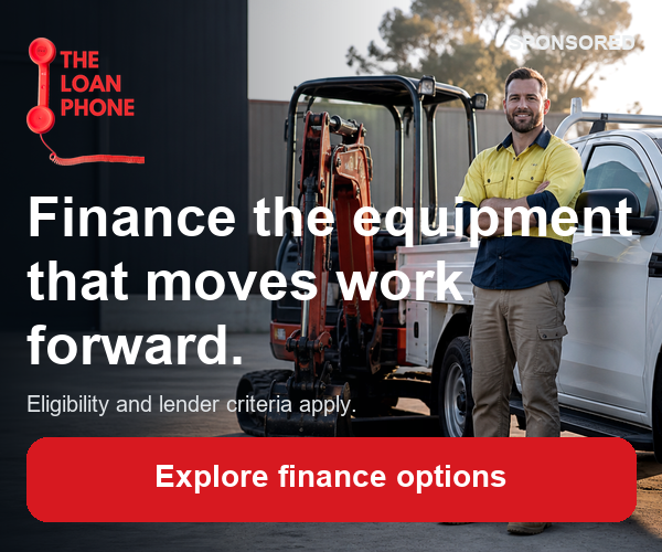 Sponsored Loan Phone equipment and vehicle finance advertisement