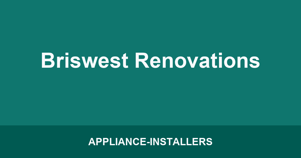 Briswest Renovations