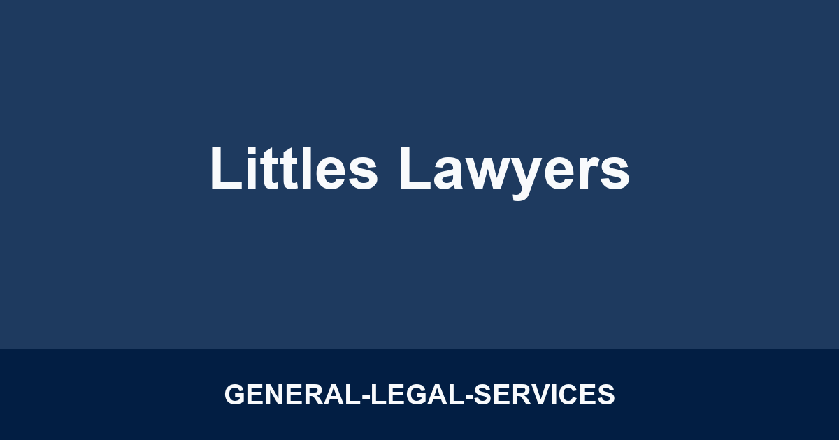 Littles Lawyers