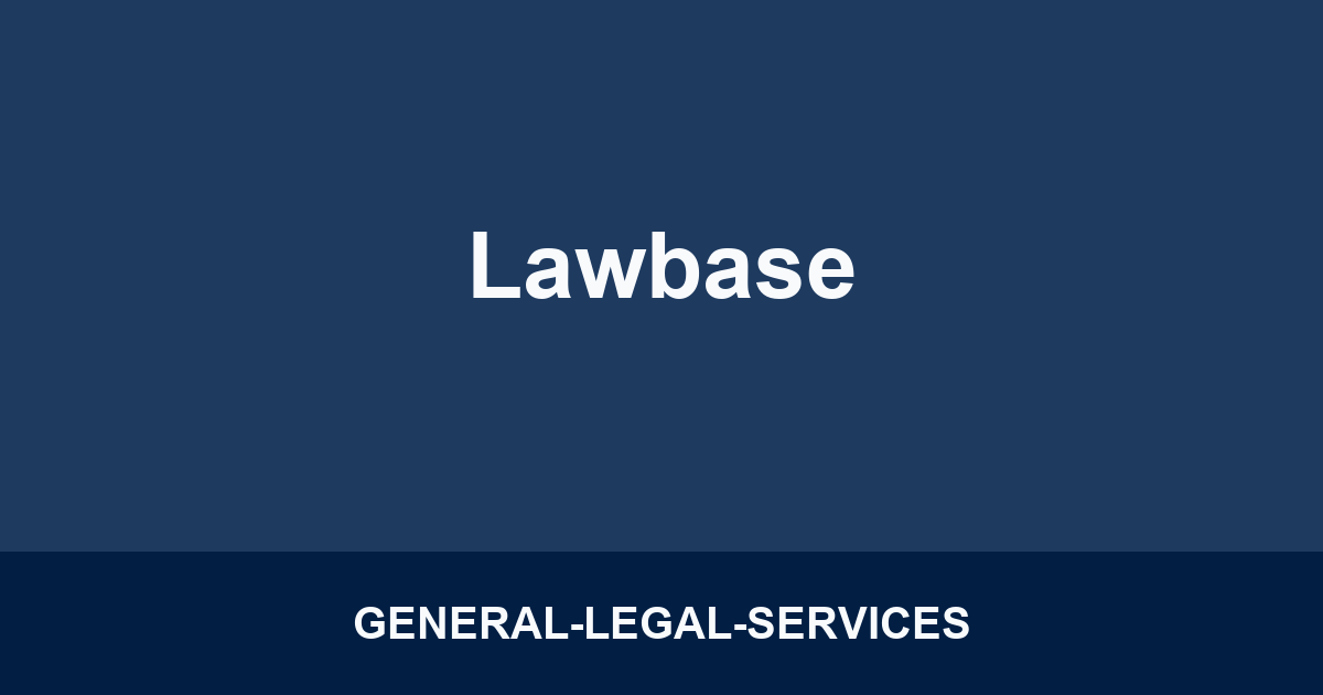 Lawbase