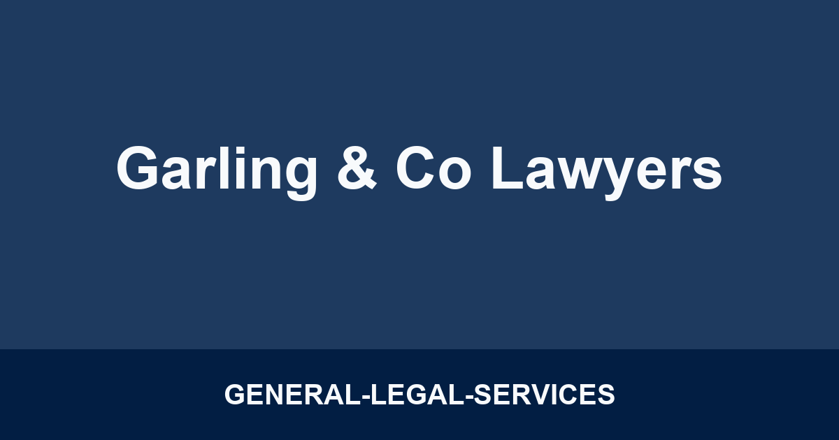 Garling & Co Lawyers