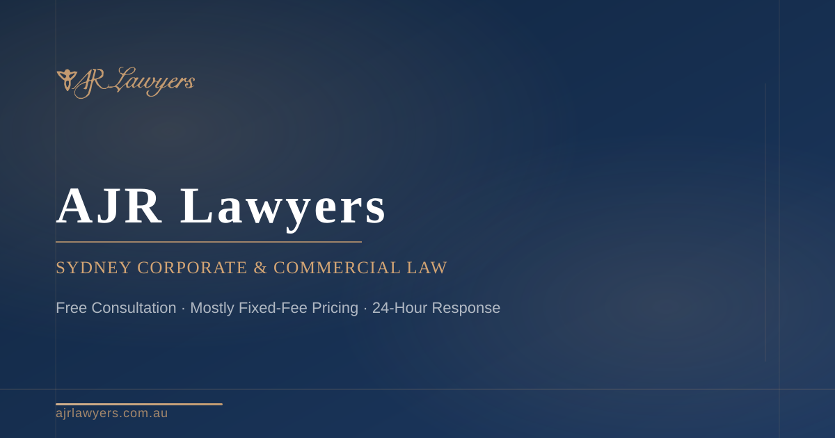 AJR Lawyers