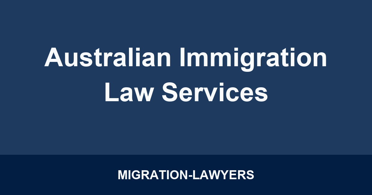Australian Immigration Law Services