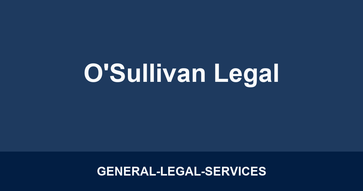 O'Sullivan Legal