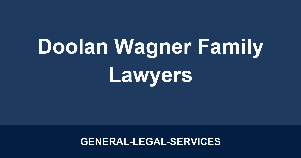 Doolan Wagner Family Lawyers