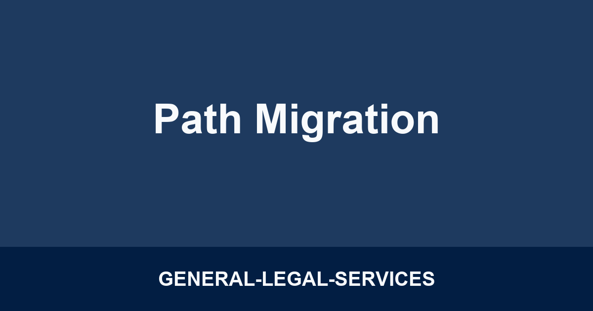 Path Migration