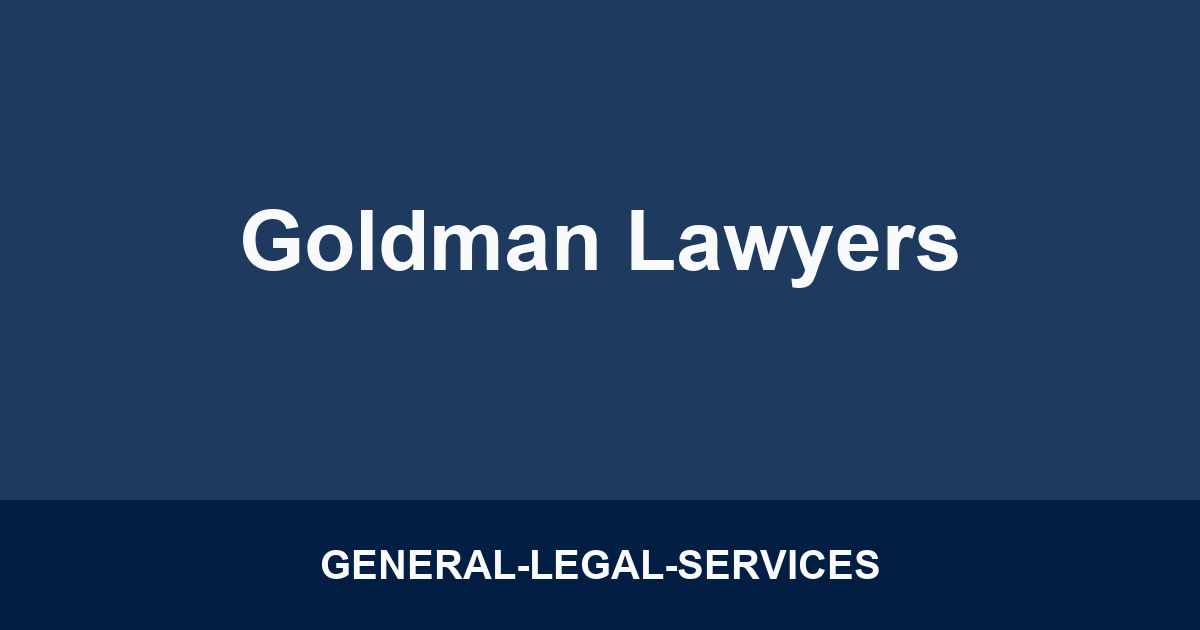Goldman Lawyers