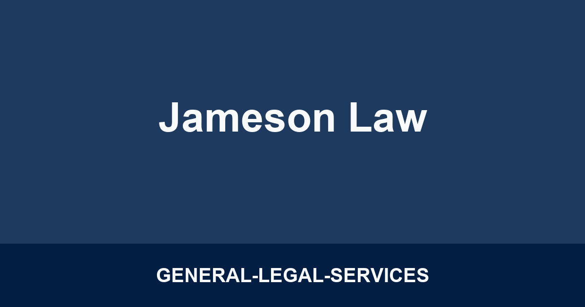 Jameson Law
